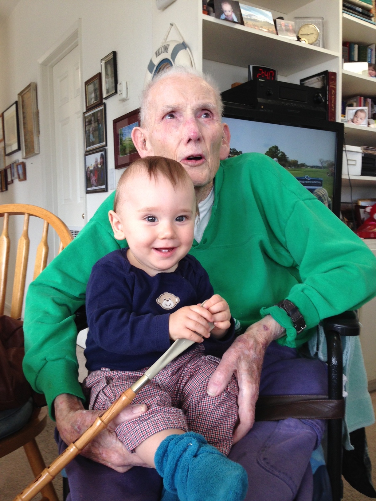 Great grandpa, may he rest in peace... and have amazing adventures!