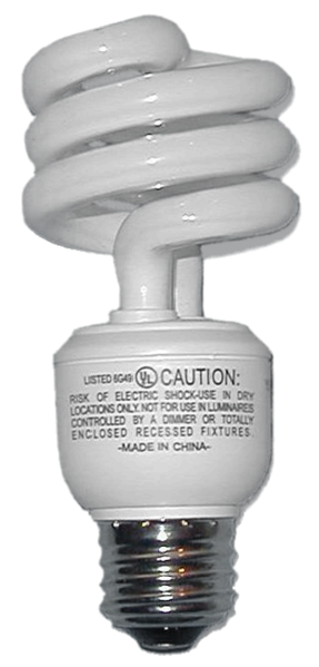 Avoid toxic mercury in lightbulbs