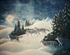 spiritual healing art - wolves